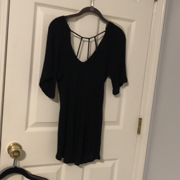 Lucky Brand knit black tunic EUC - Picture 5 of 7